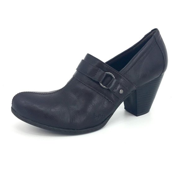 b.o.c. by Born Dark Brown Buckle Slip On Shoes - Picture 1 of 9